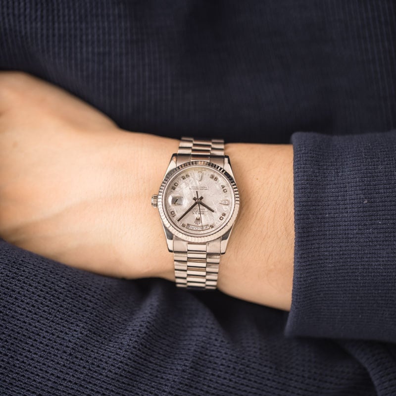 Rolex Day-Date 118239 Meteorite Diamond Dial - 5