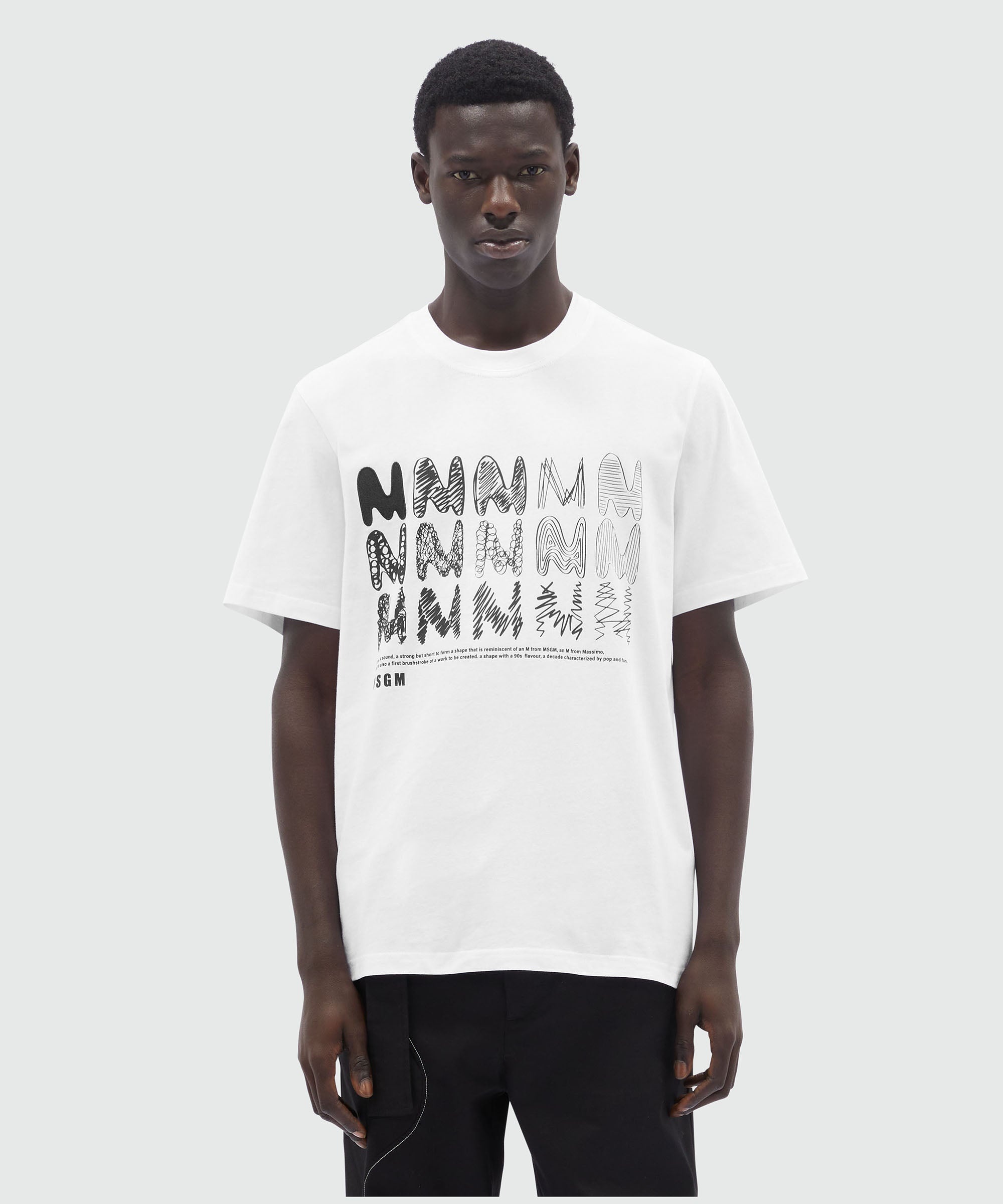 "TheMwave" white jersey T-Shirt - 2
