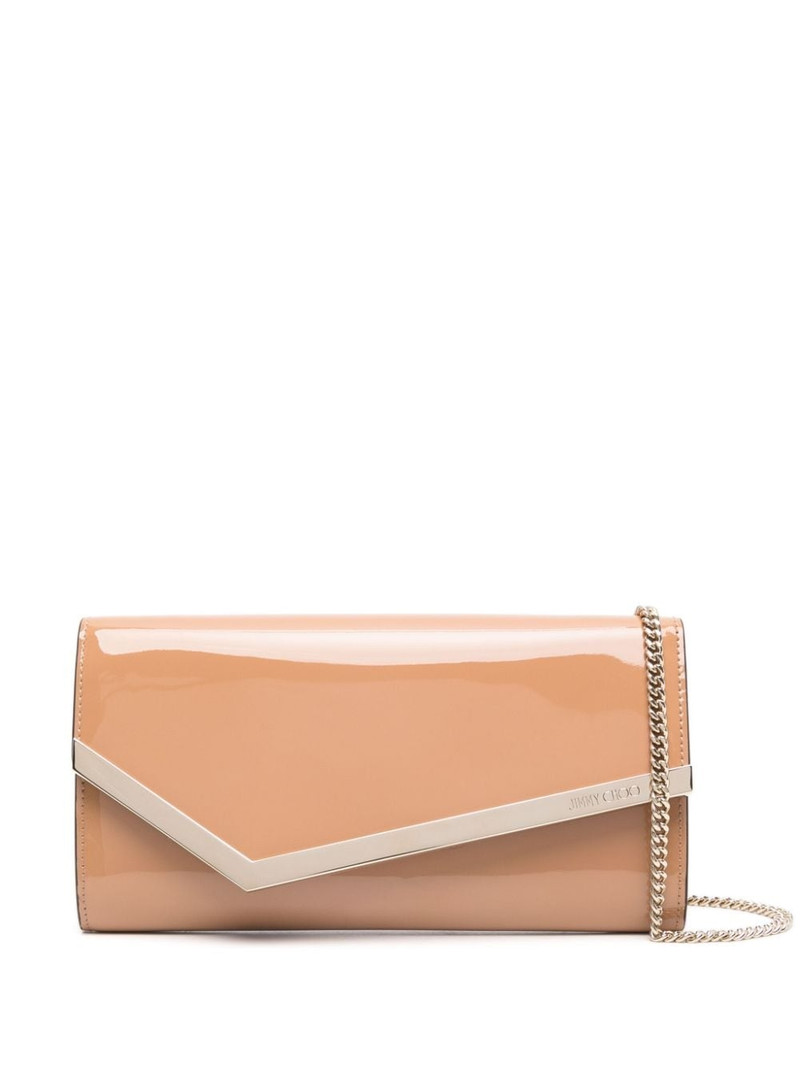 Emmie leather clutch bag 1