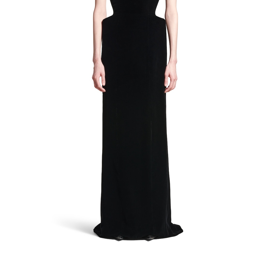 Women's Bustier Gown in Black - 6