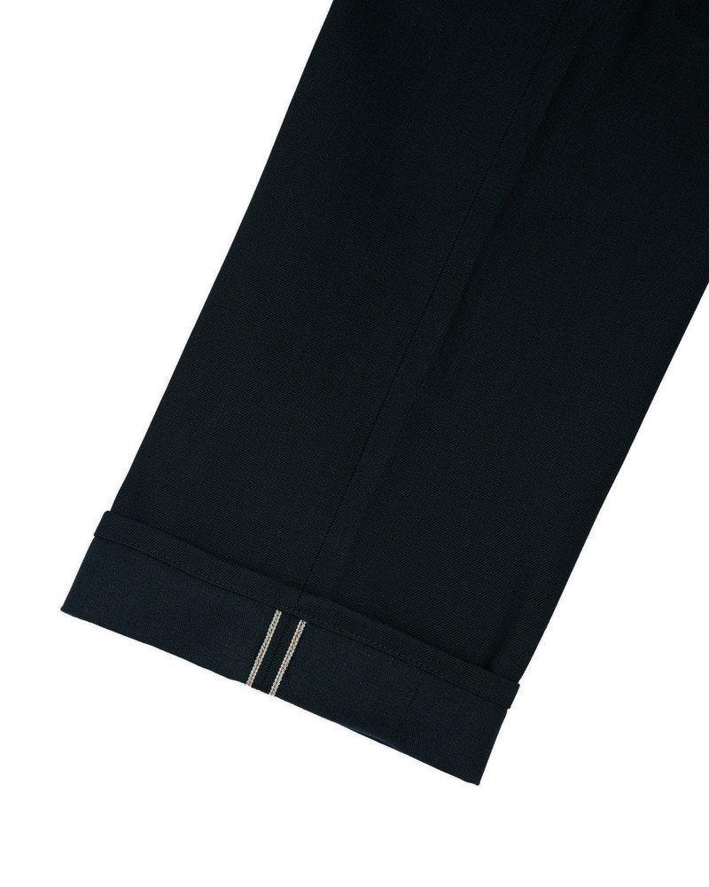 Type 00 14.25oz Selvedge Denim Pant - Solid Black 6