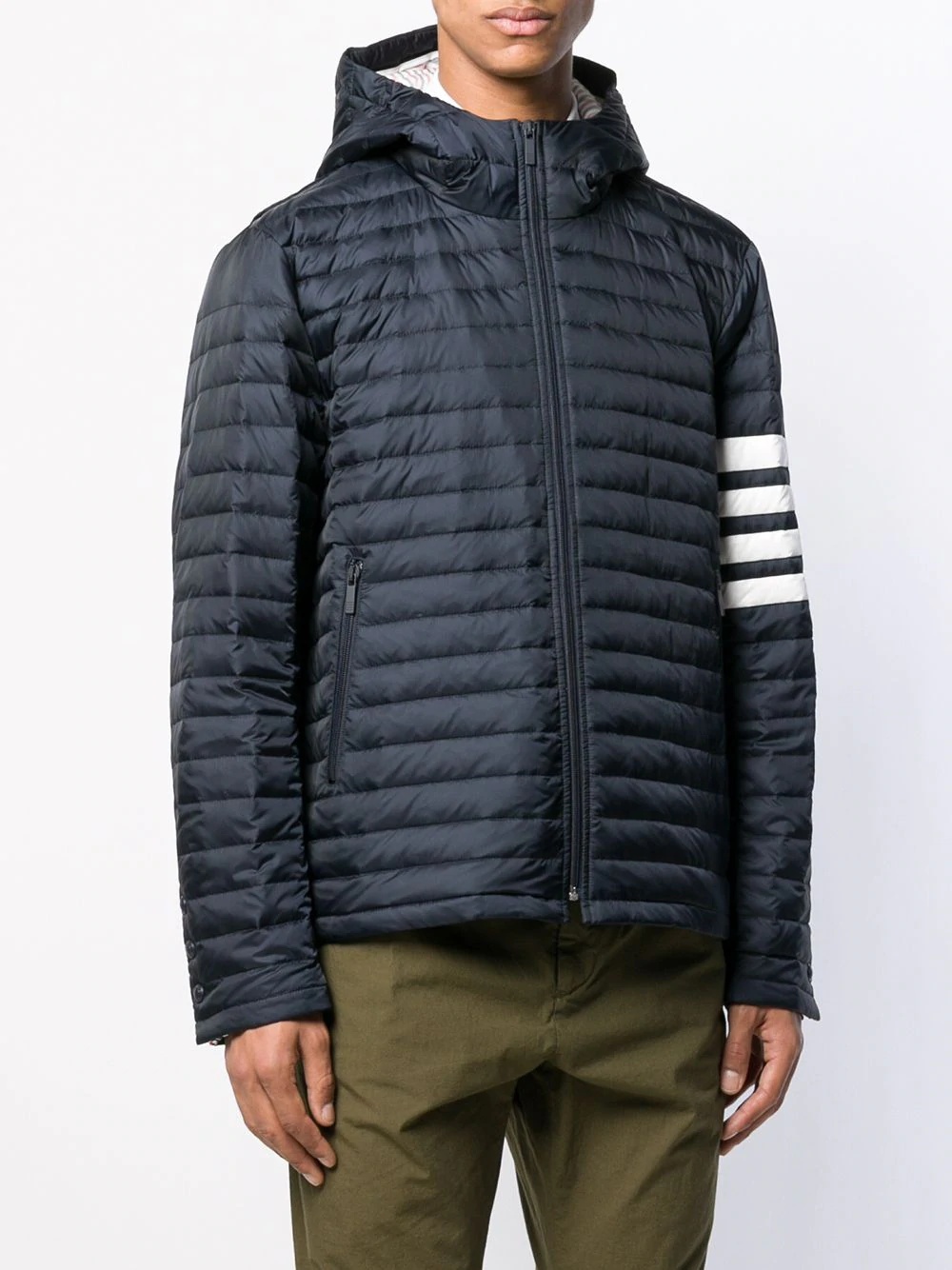 4-Bar stripe padded jacket - 3