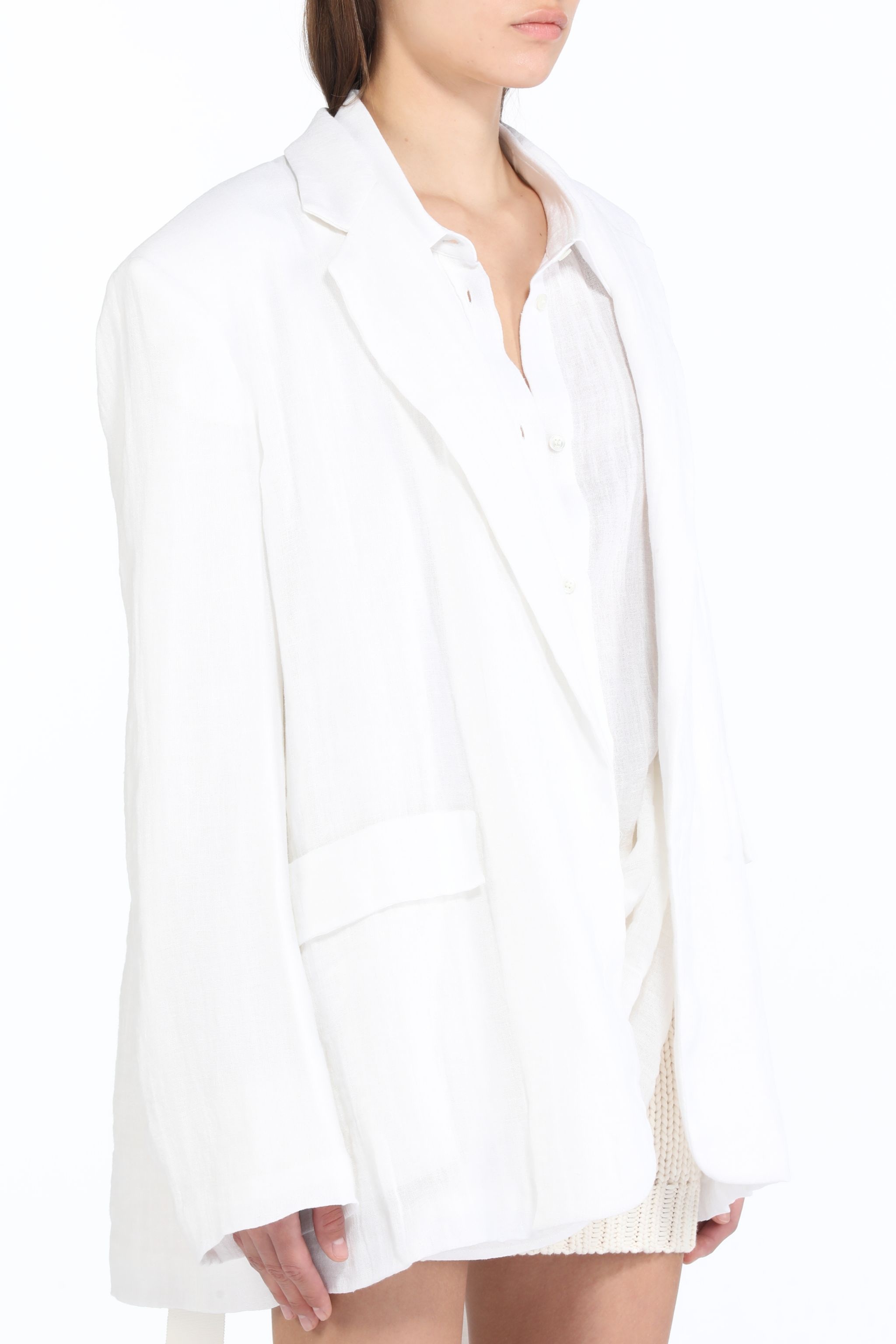 OVERSIZED SINGLE-BREASTED BLAZER - 5