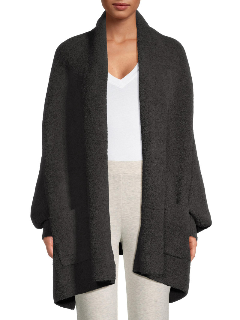 Women's Cozychic Ultra Lite Open-Front Blanket Wrap - Carbon 3