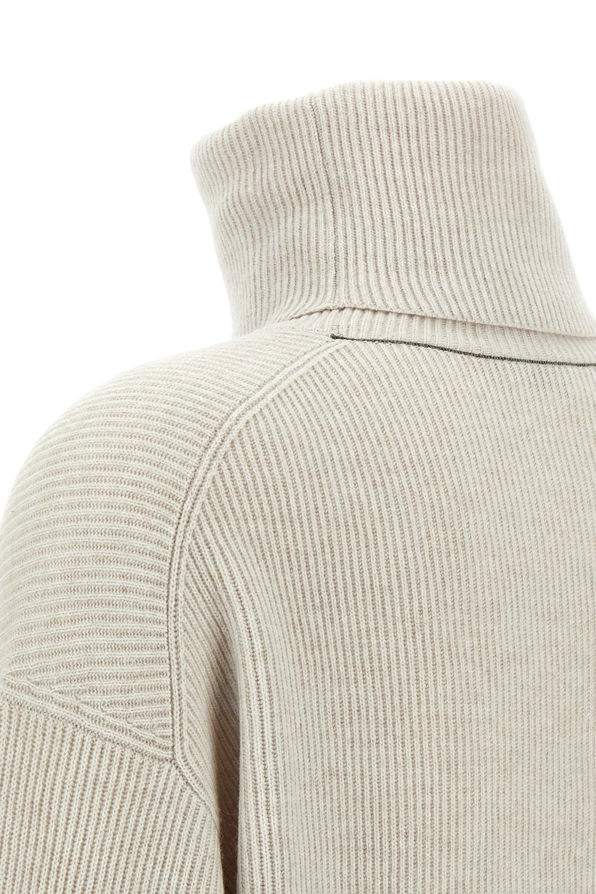 Brunello Cucinelli Women Ribbed Turtleneck Sweater - 4