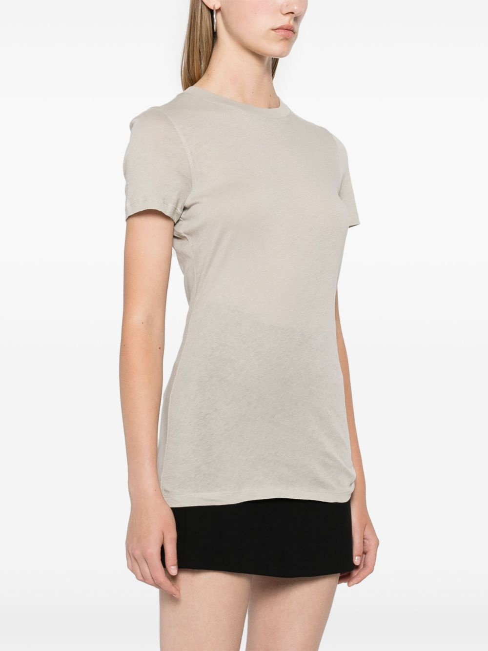 crew-neck cotton T-shirt - 3