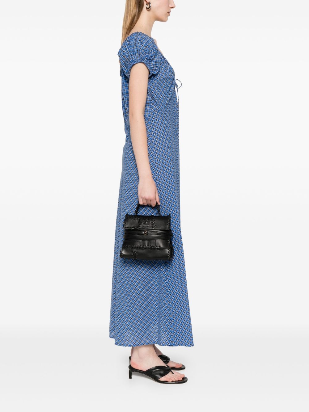 leather tote bag - 2