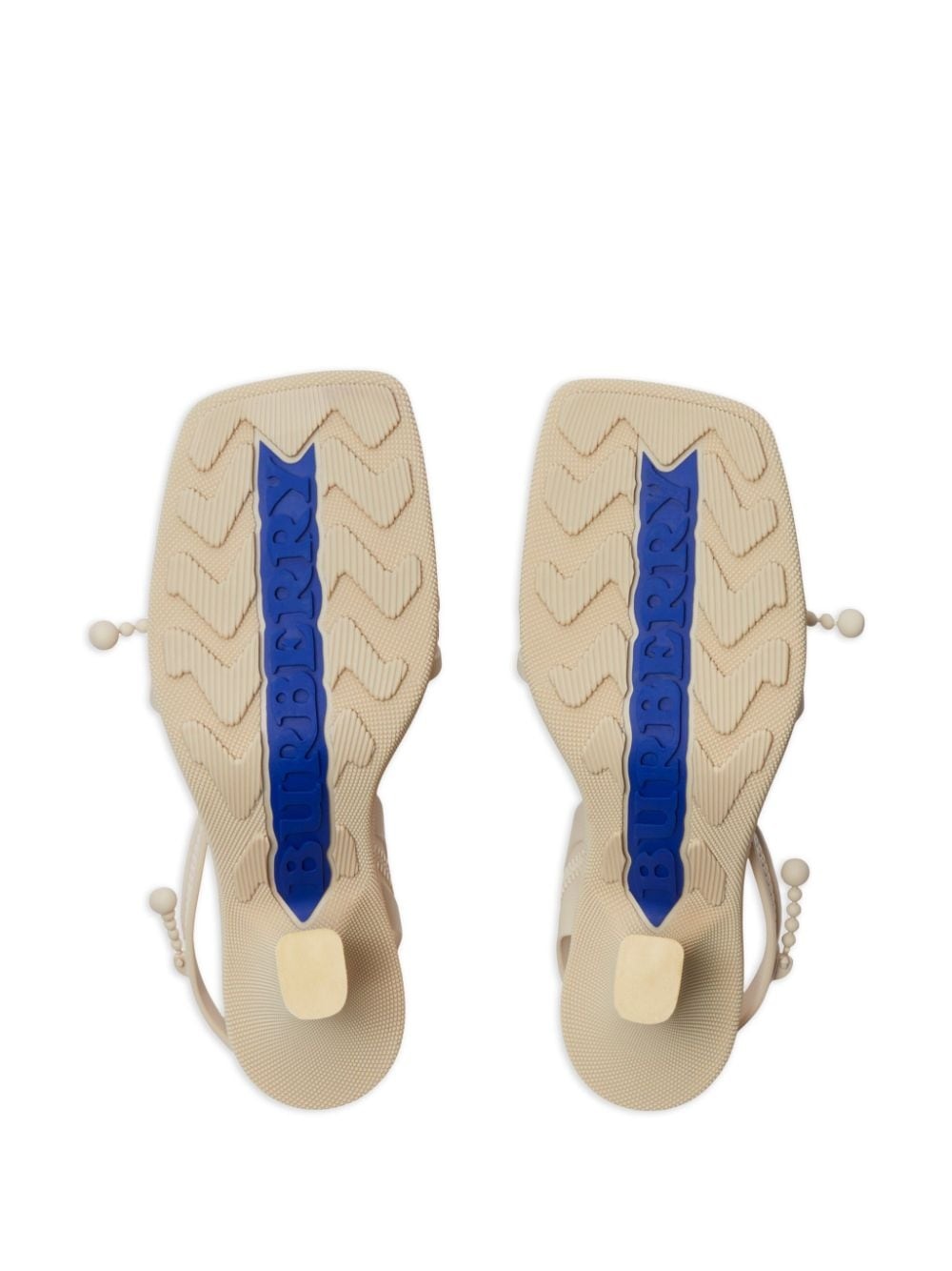 decorative zip-detailing strappy sandals - 5