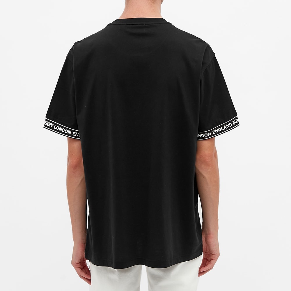 Burberry Oversized Teslow Taped Sleeve Tee - 4