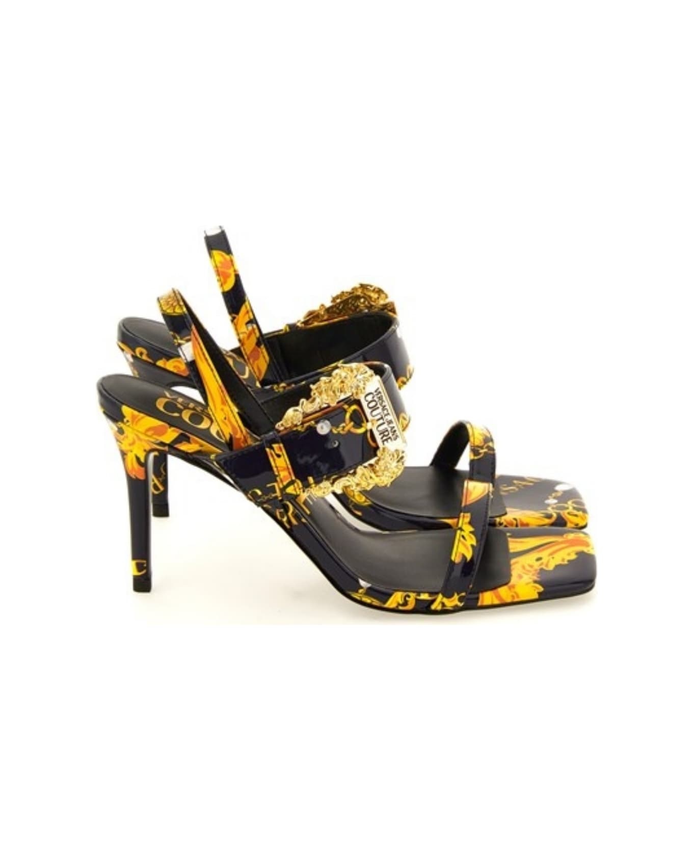 Versace Jeans Couture Sandals With Heel - 2
