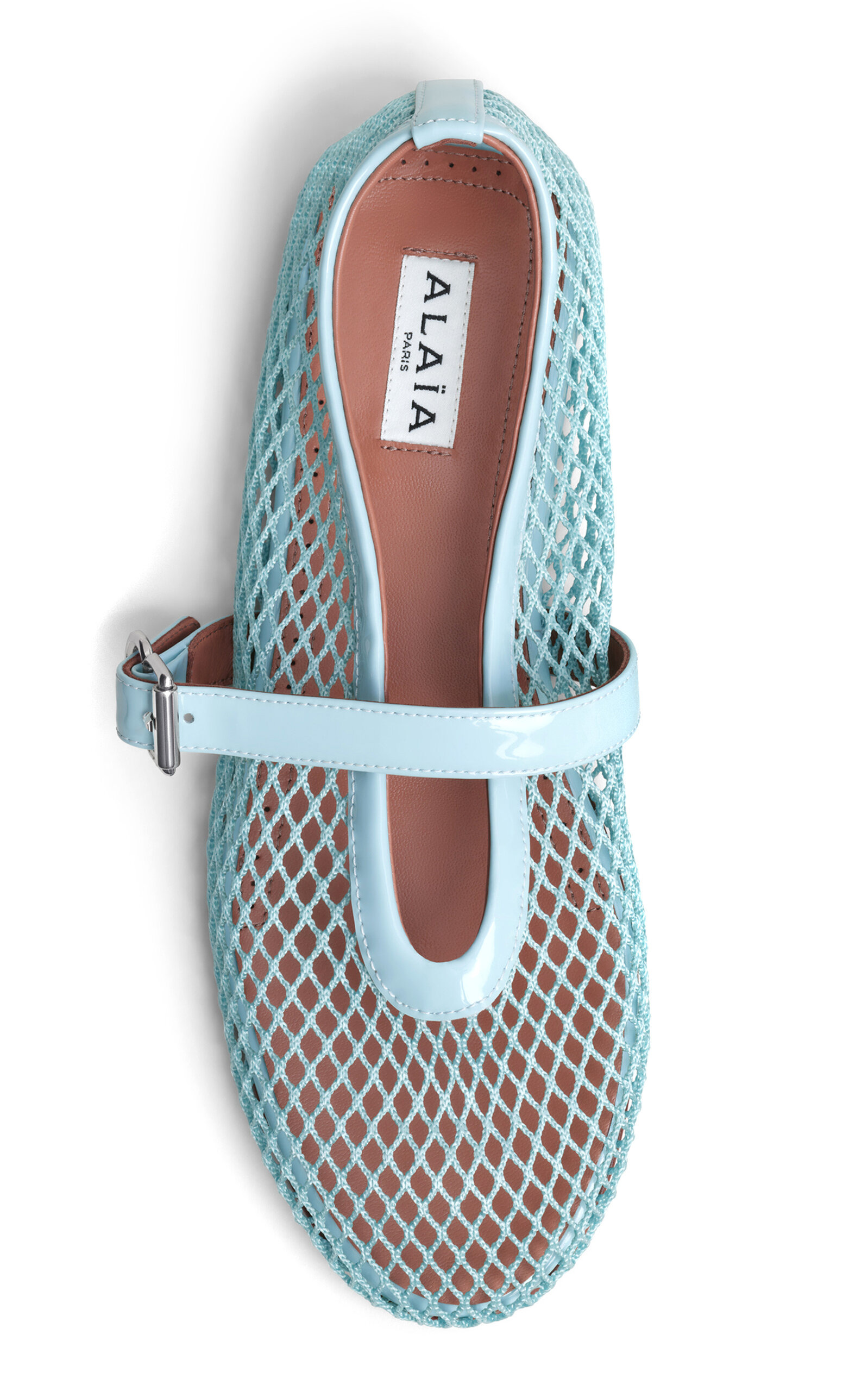Mesh Mary Jane Flats blue - 3