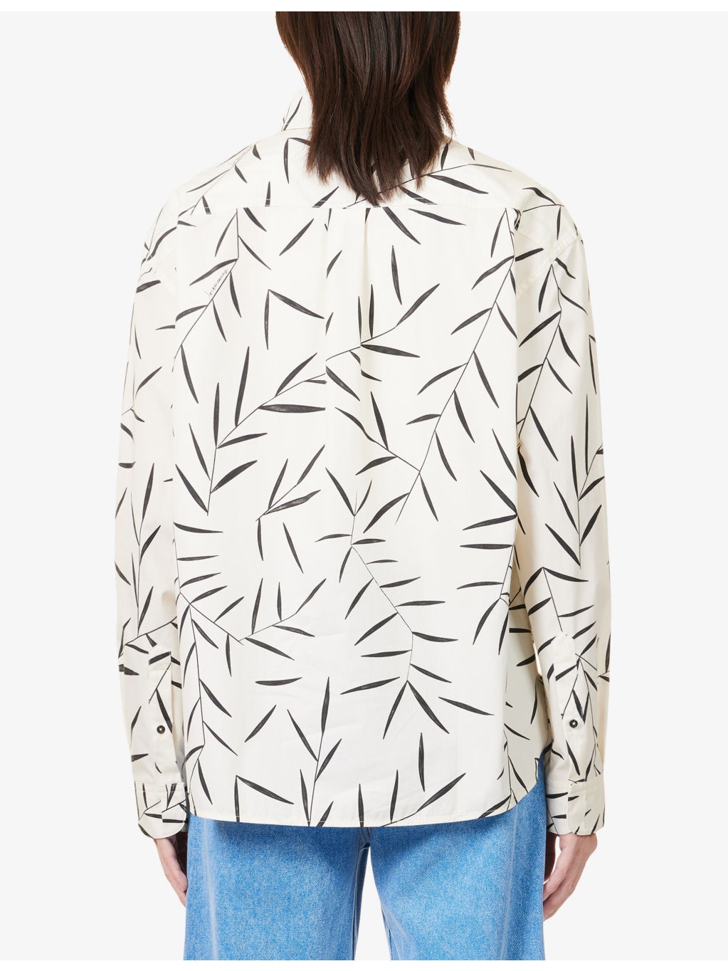 La Chemise Simon Graphic-Print Cotton Shirt - 4