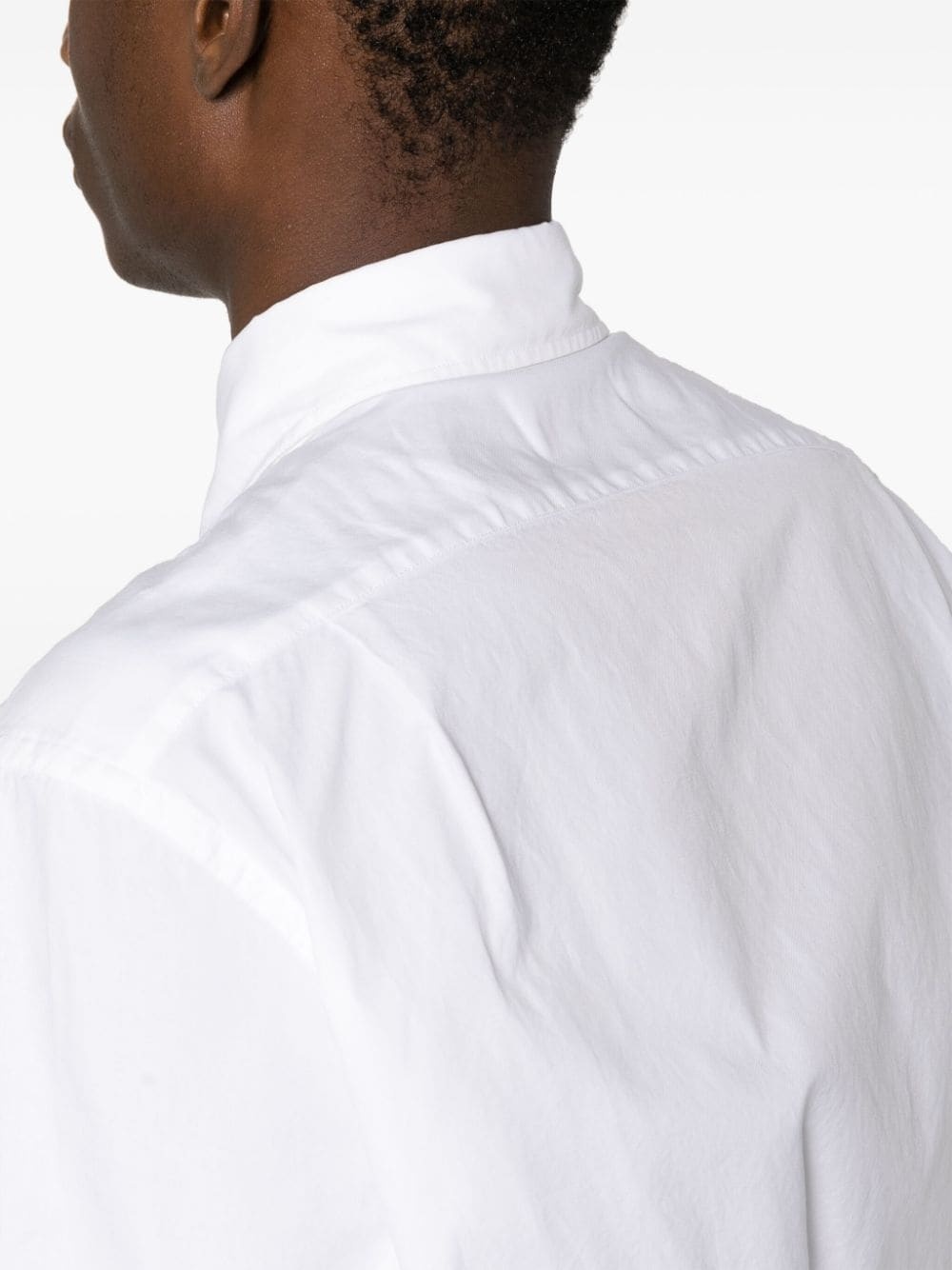 button-down cotton shirt - 5