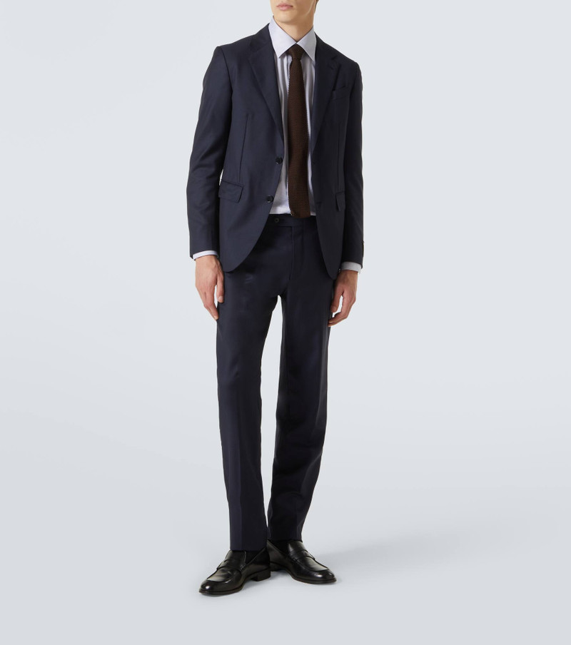 ZEGNA Wool suit outlook