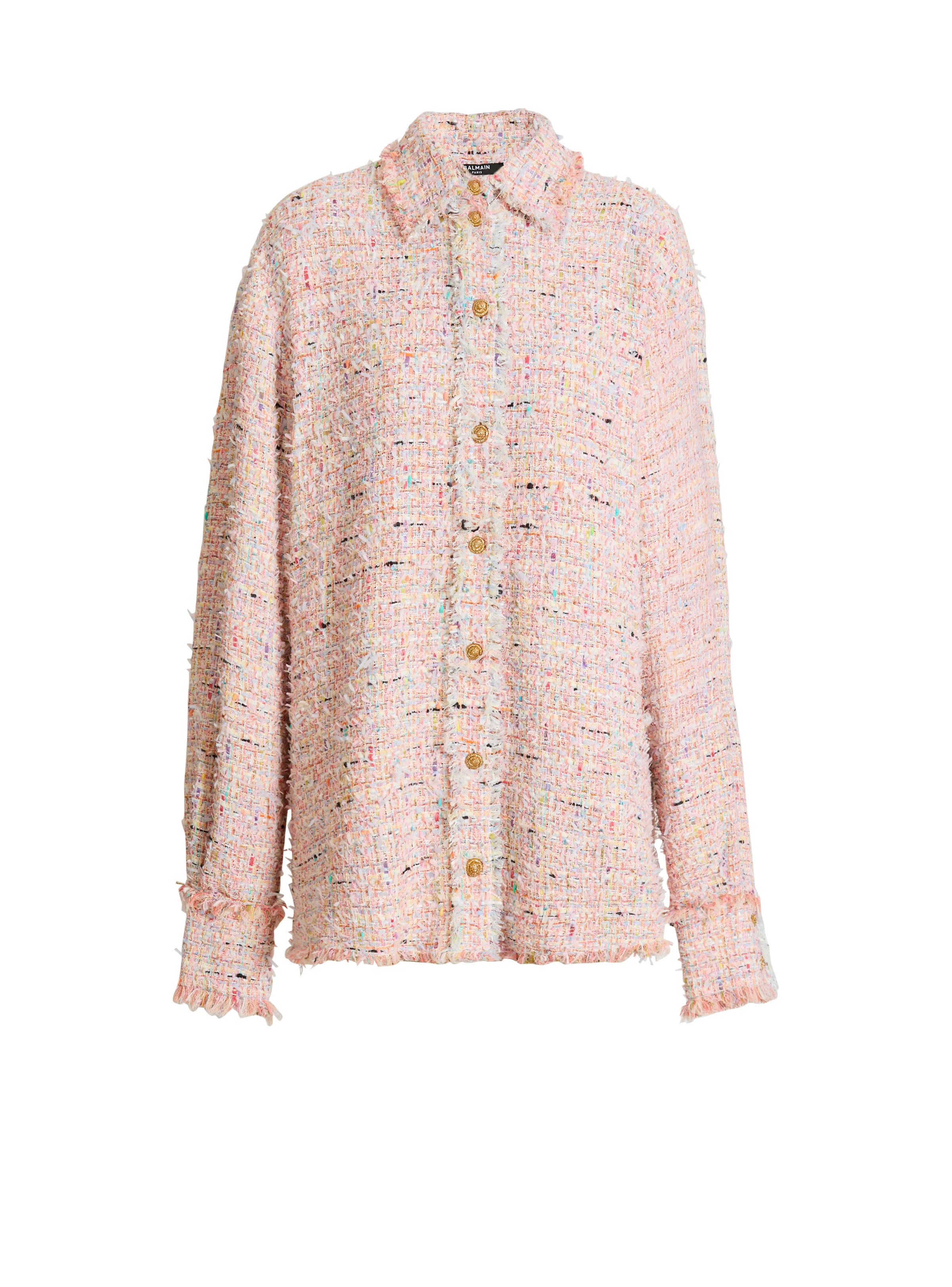 Tweed overshirt - 1