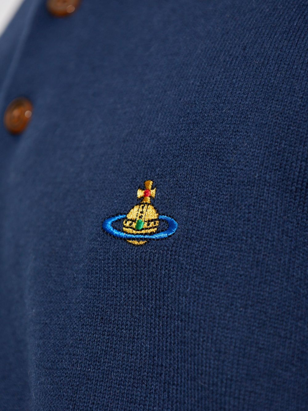 orb-embroidered polo shirt - 5