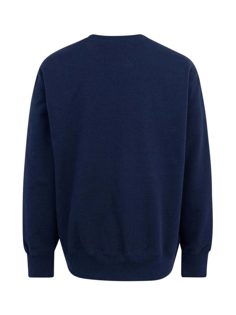 small box logo crewneck sweatshirt 3