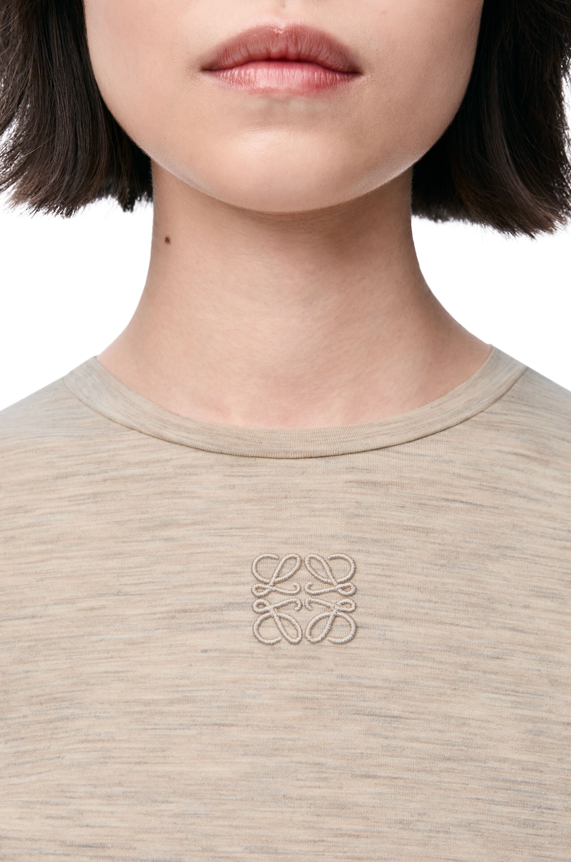 Long sleeve top in stretch wool - 5