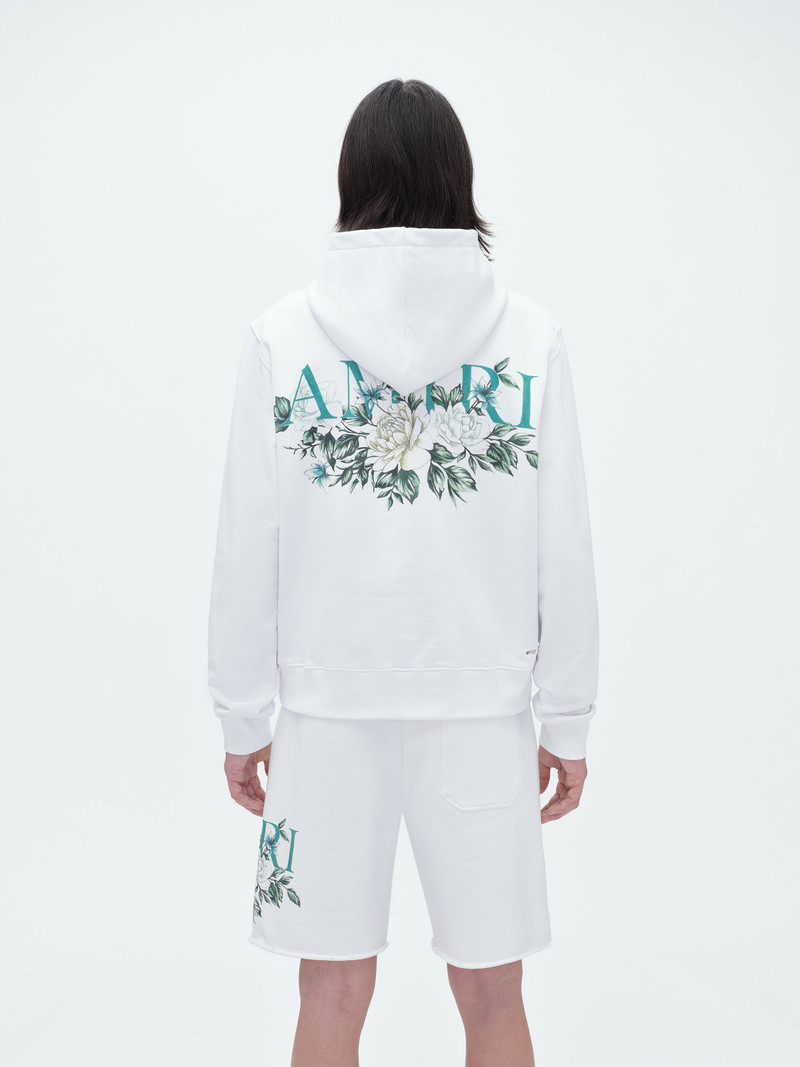 FLORAL AMIRI LOGO HOODIE 4