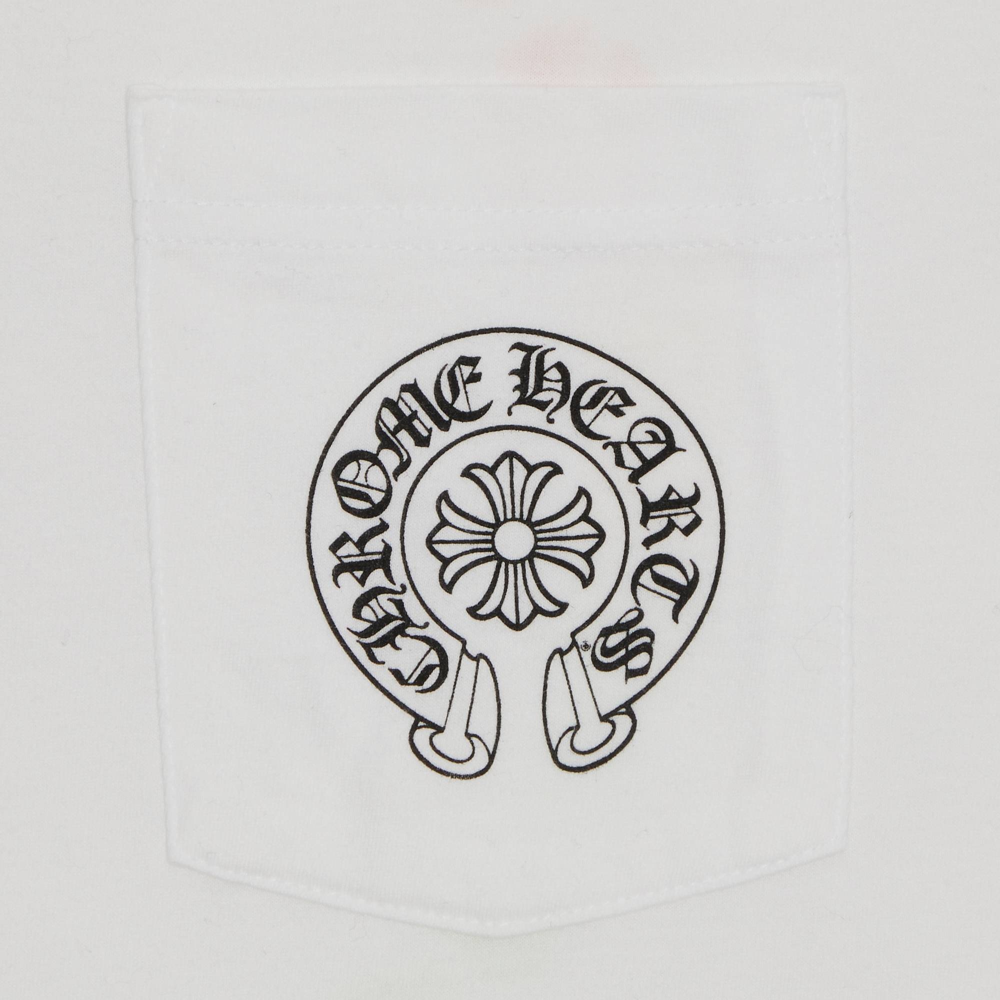 Chrome Hearts Gradient T-Shirt 'White' - 3