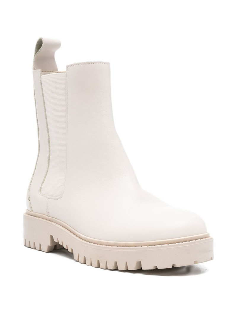 GUESS USA elastic-panel chelsea boots outlook