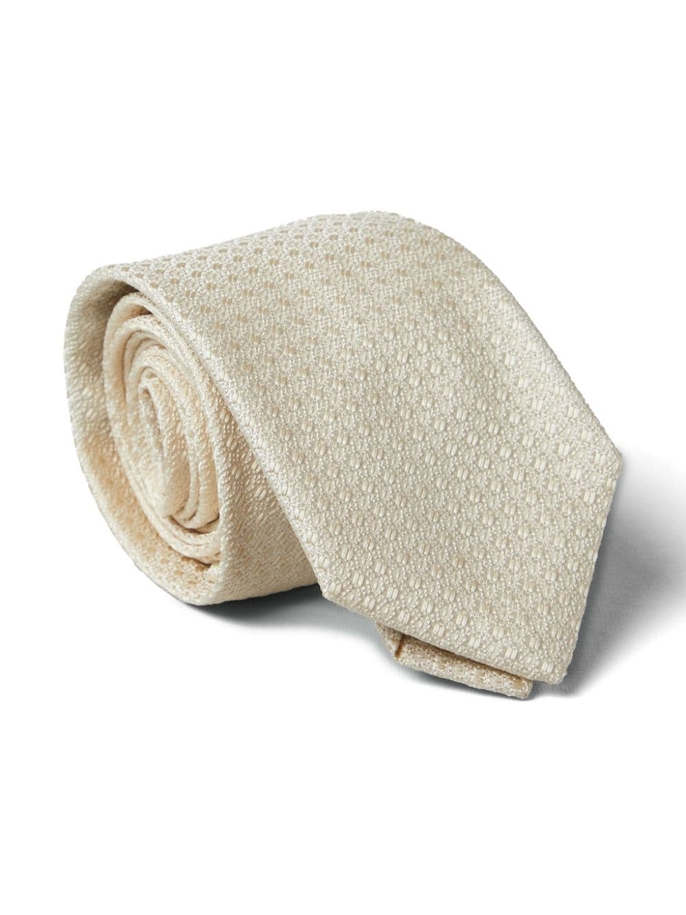 jacquard silk tie - 3