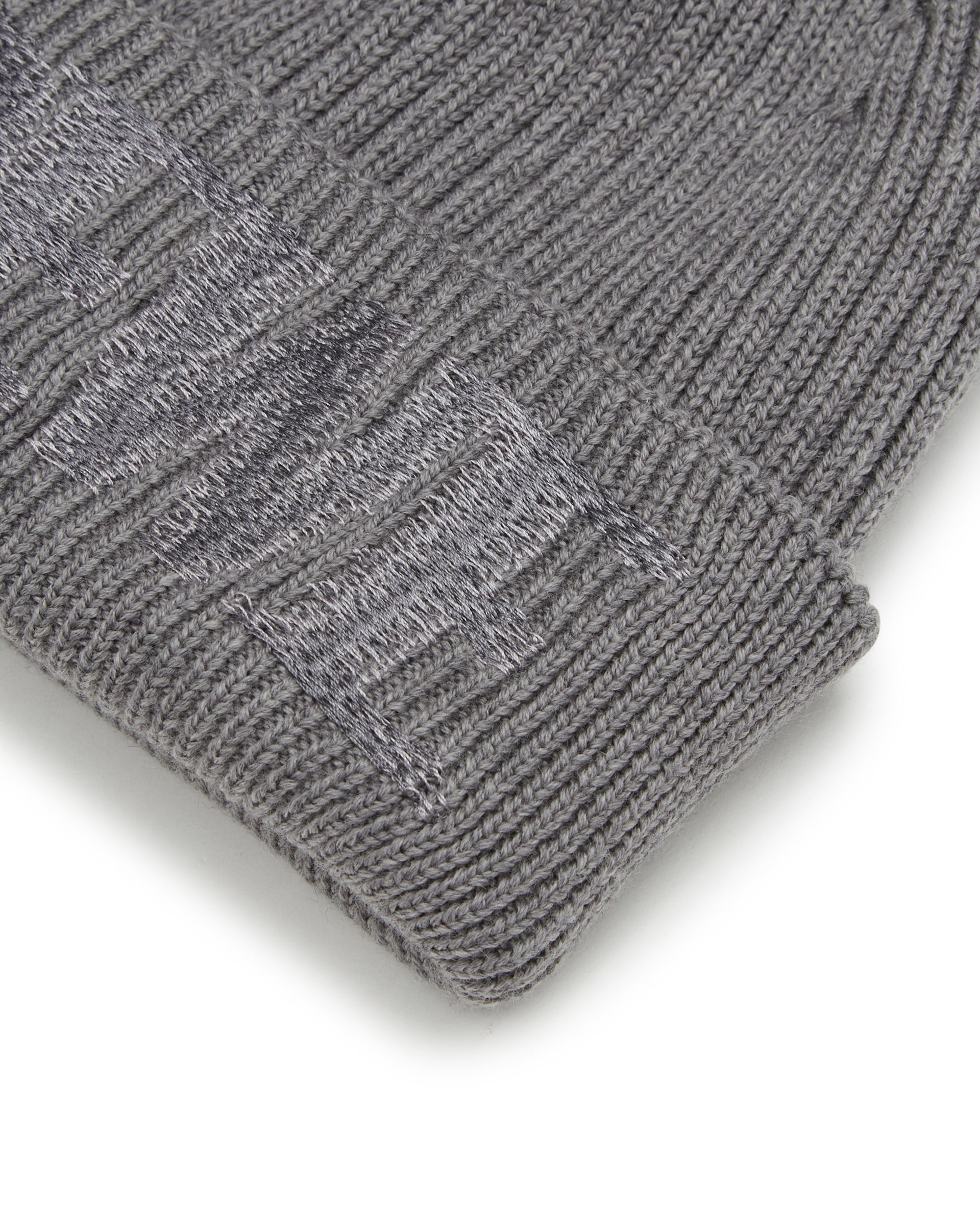 Gray Wool Beanie - 4