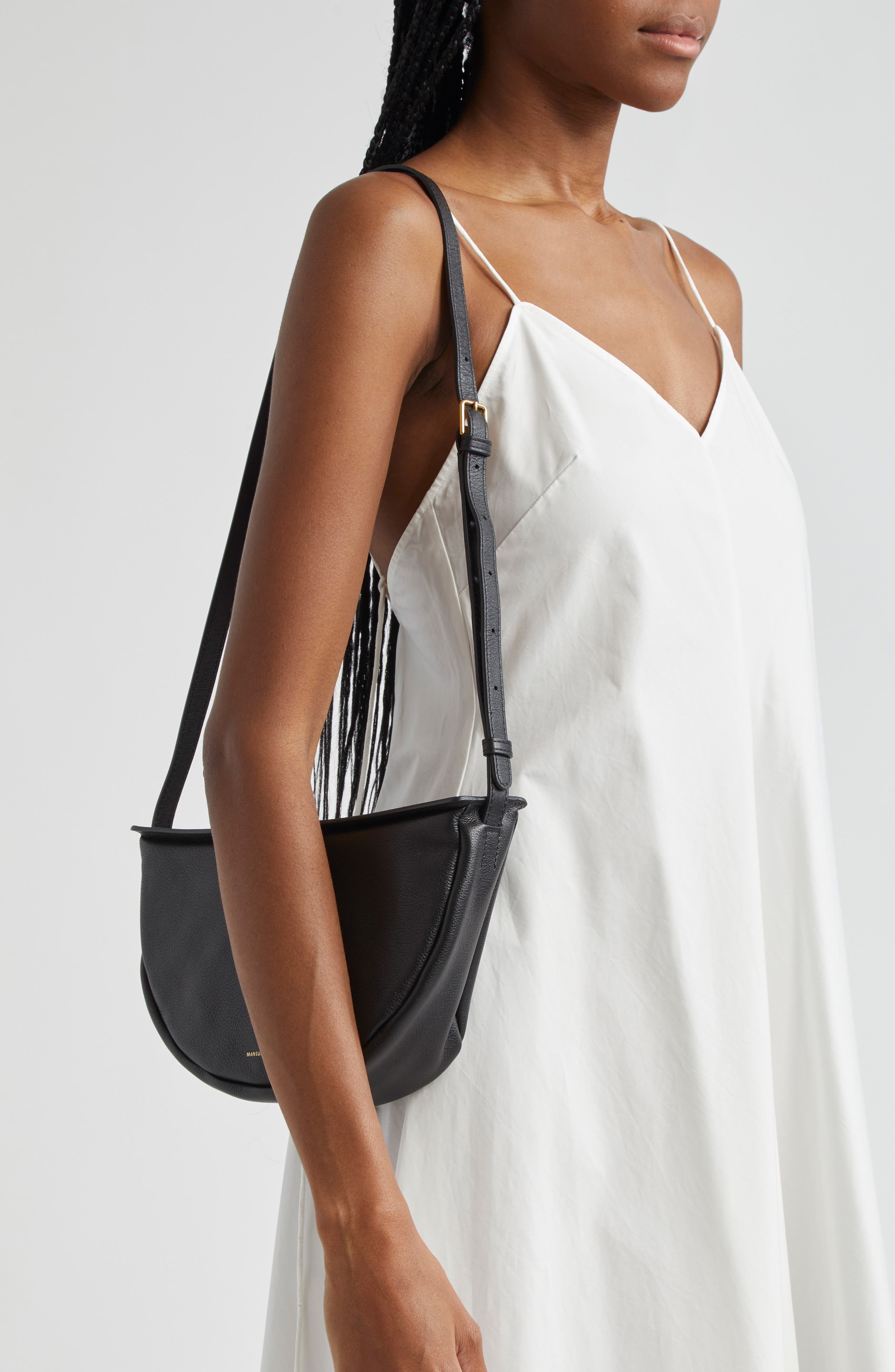 Moon Calfskin Leather Crossbody Bag - 2