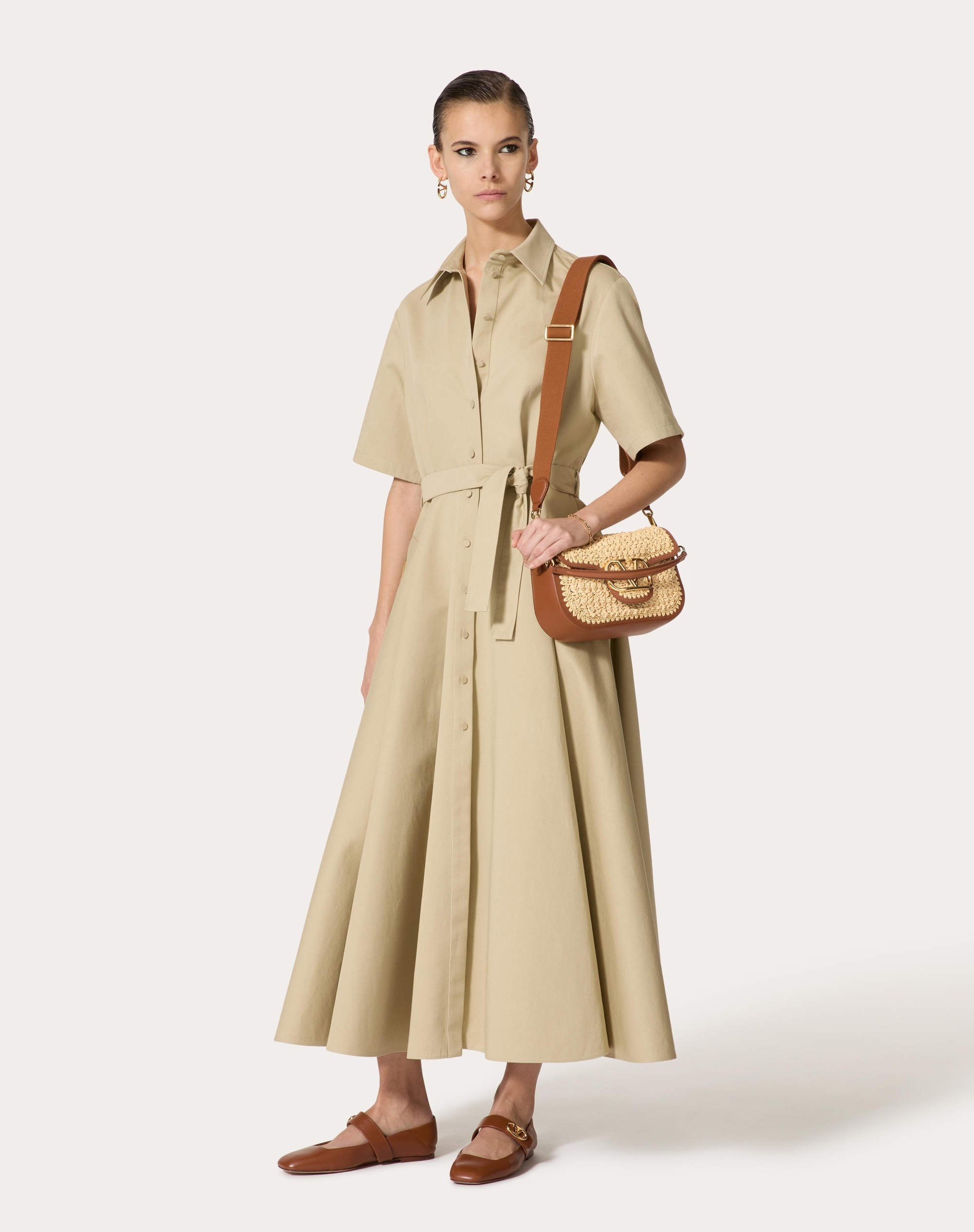 VALENTINO GARAVANI ALLTIME RAFFIA SHOULDER BAG - 2