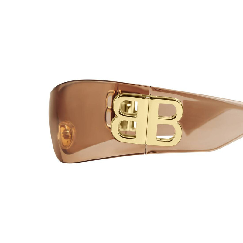 Bossy Mask Sunglasses in Light Brown 5