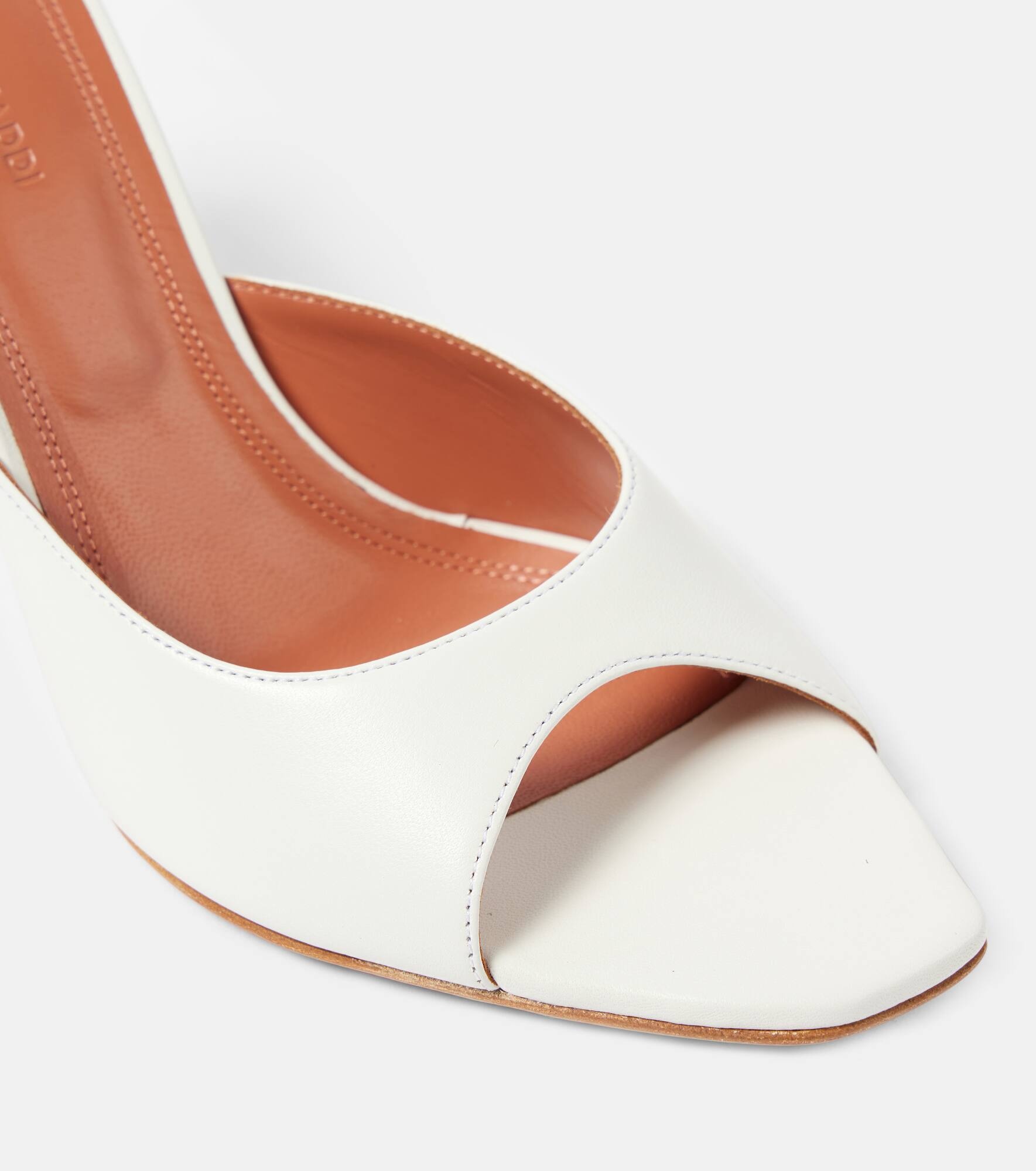 Alexa 90 leather mules - 6