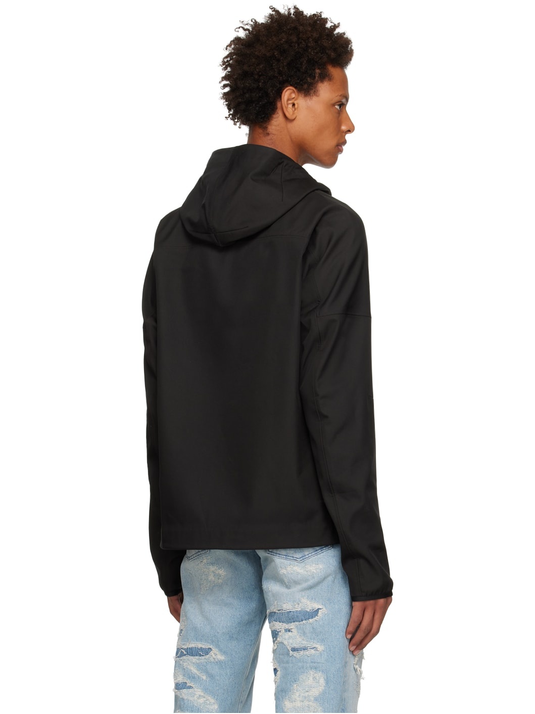 Black Ski Tech Jacket - 3