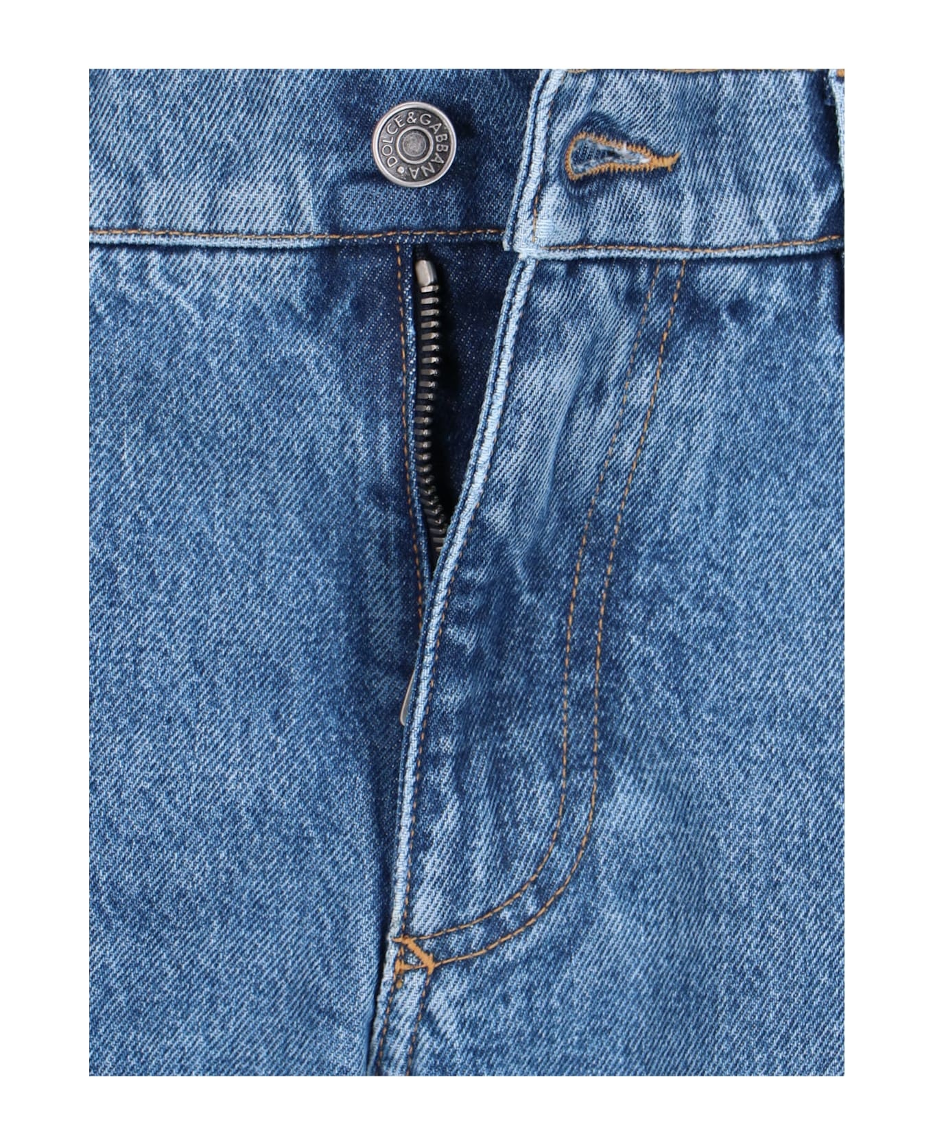 'vintage' Straight Jeans - 4