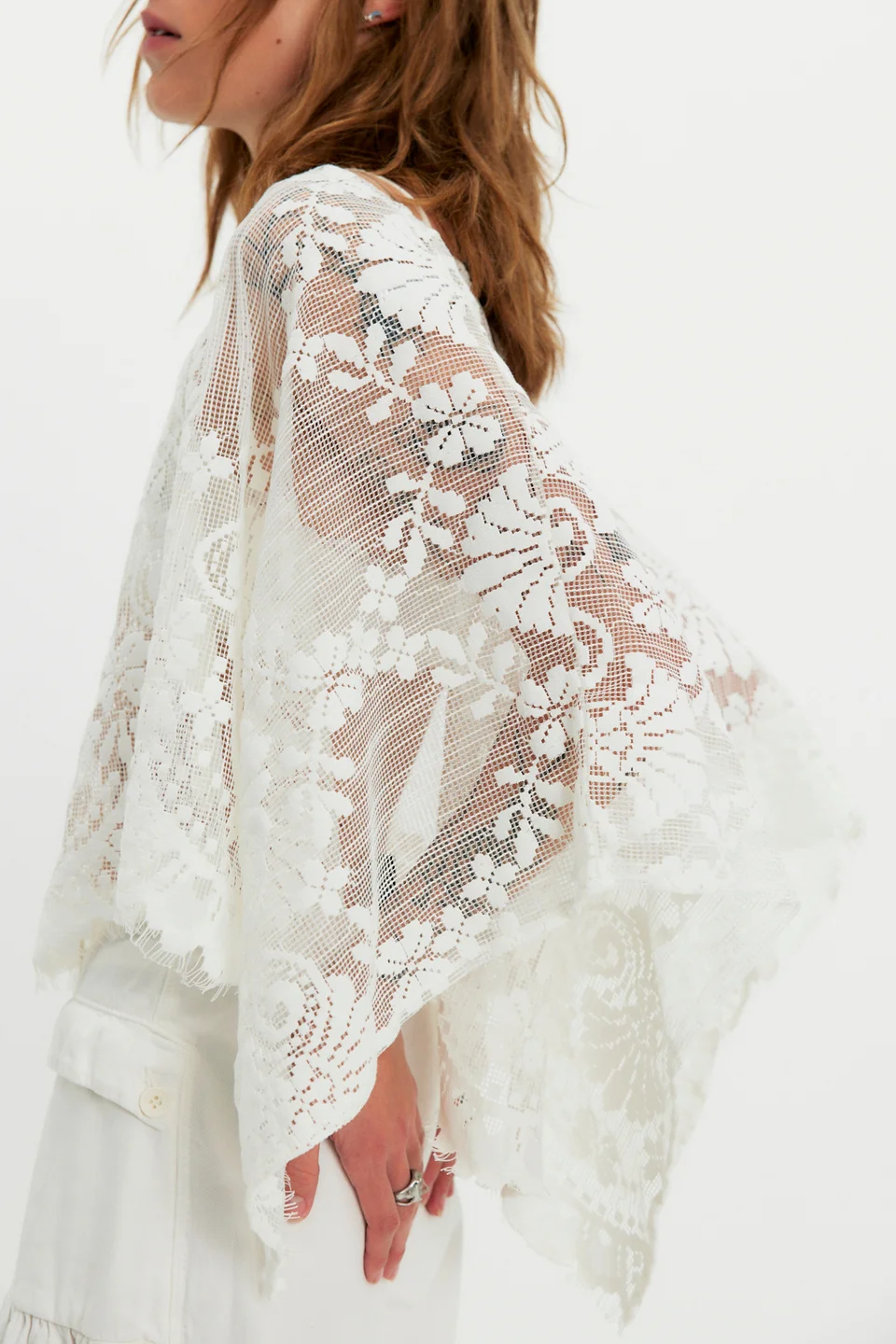FP x Malai Lace Poncho - 1