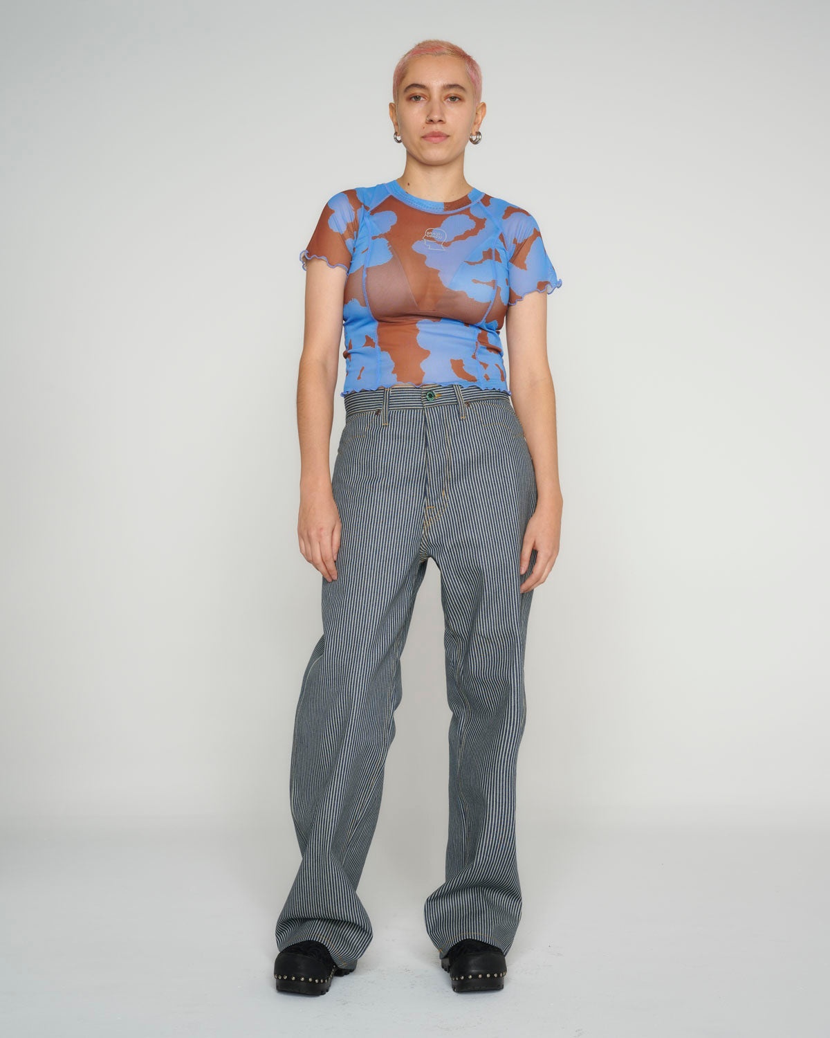 Type 00 Denim Pant - Hickory Stripe - 12