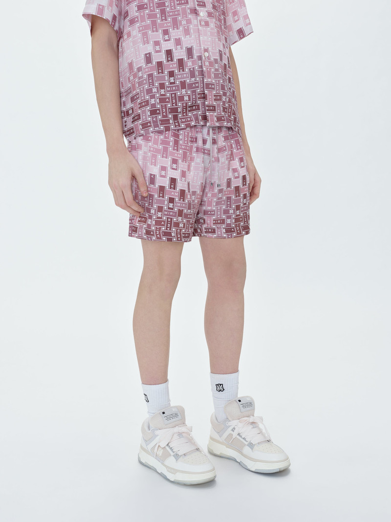 AMIRI GRADIENT TAPE PJ SHORTS outlook