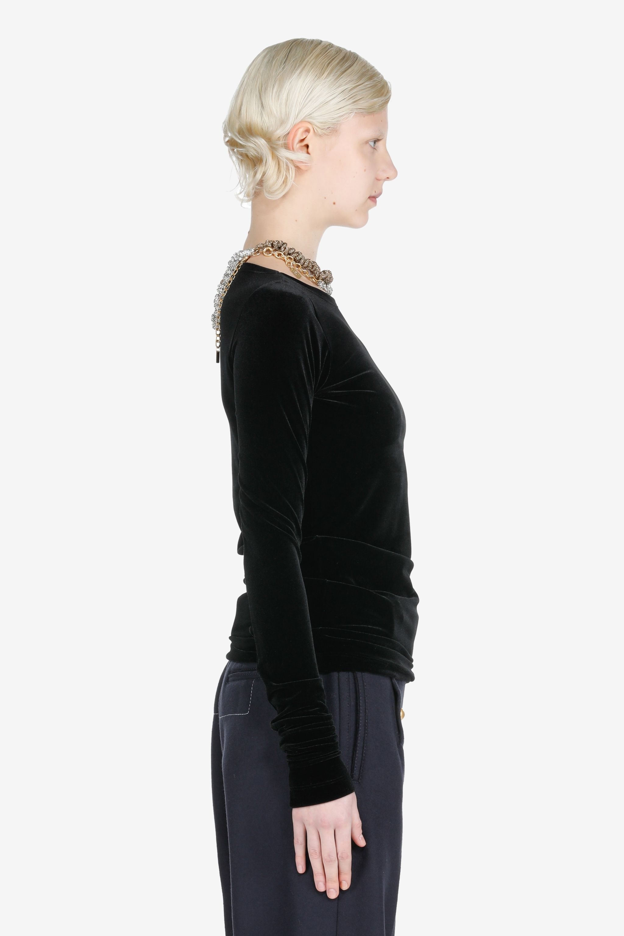VELVET T-SHIRT - 3