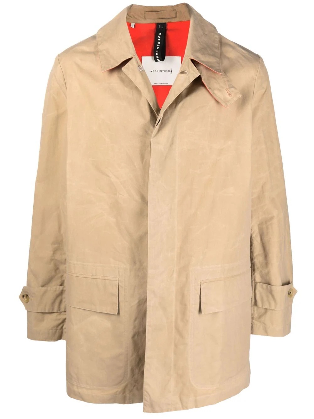 TORRENT dry waxed raincoat - 1