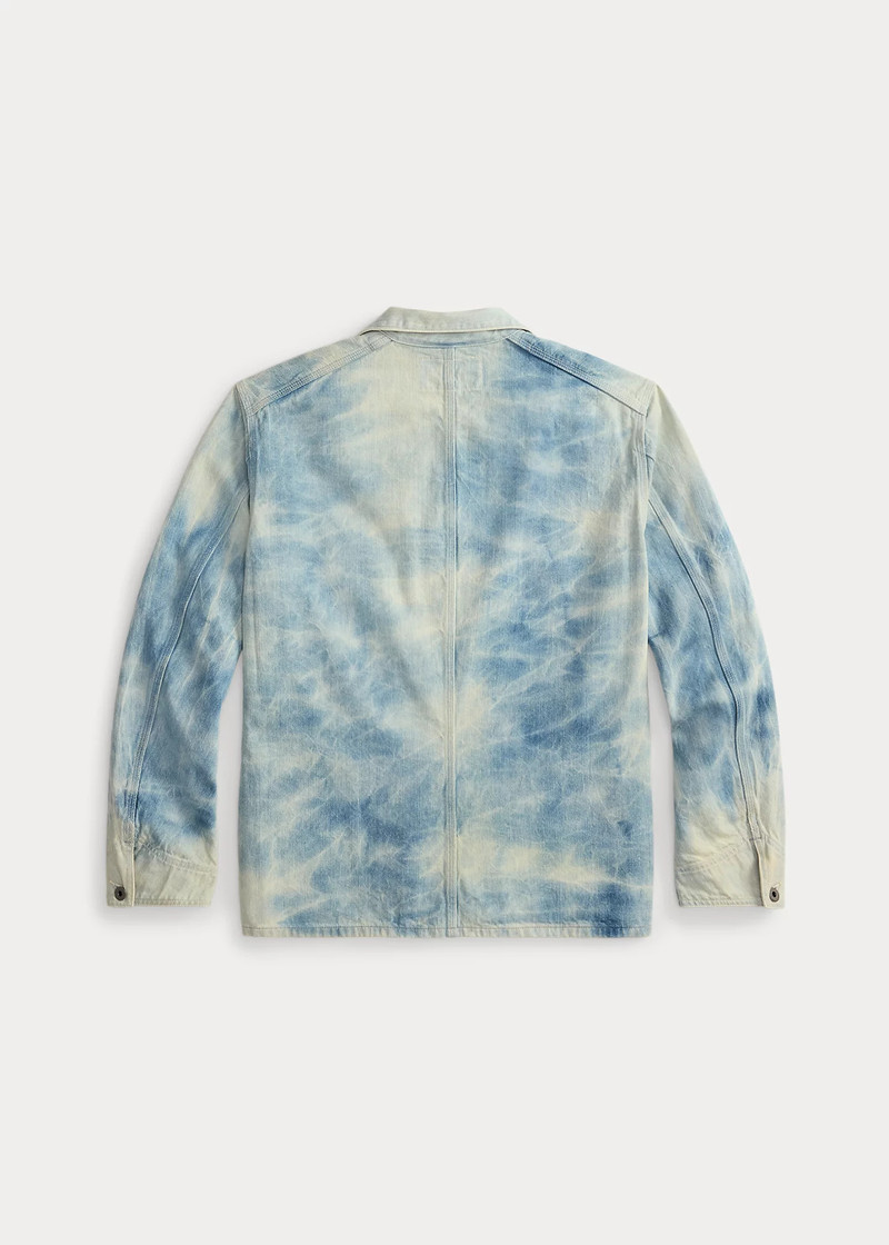RRL by Ralph Lauren Indigo Denim Engineer Jacket outlook