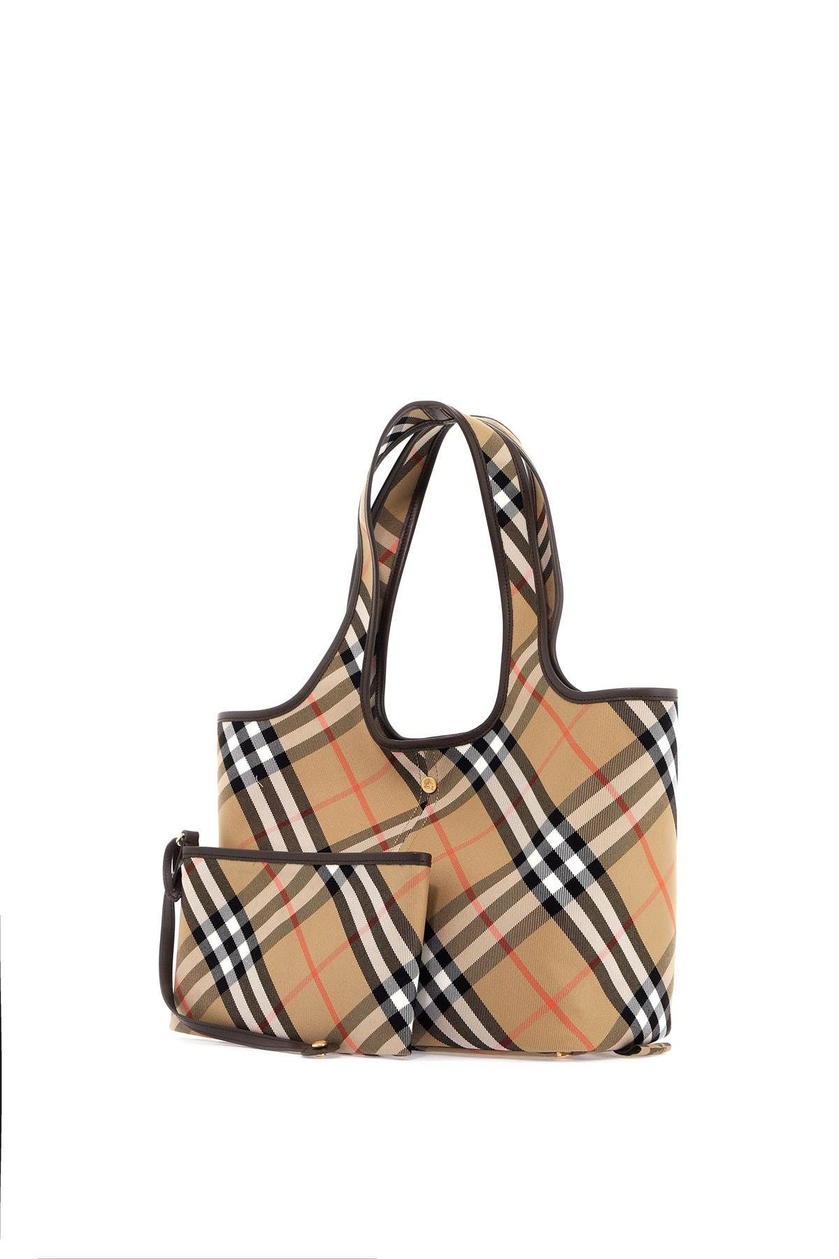 EREDNNSMALL CHECKERED TOTE BAG - 3