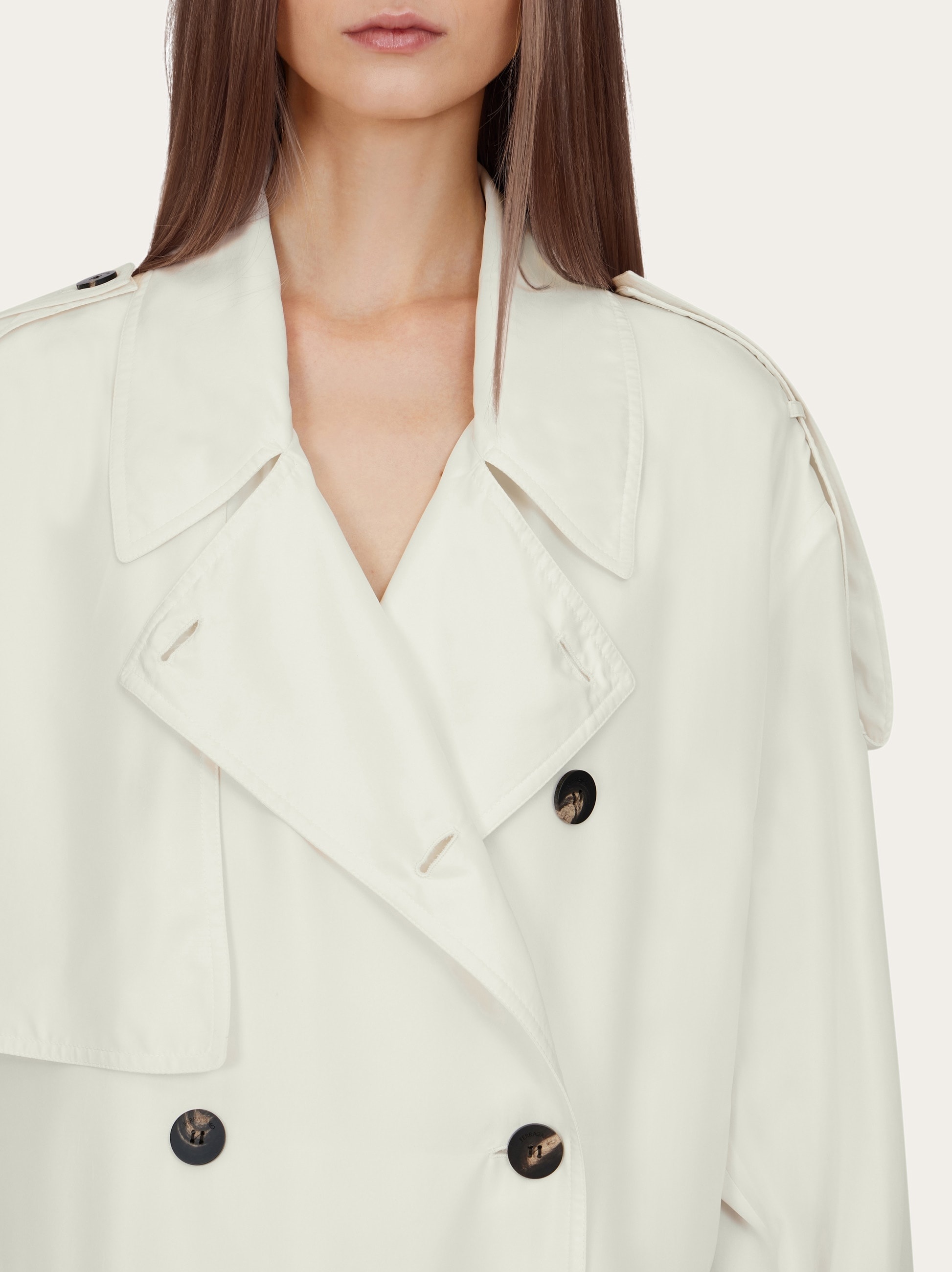 Habotai silk trench - 5