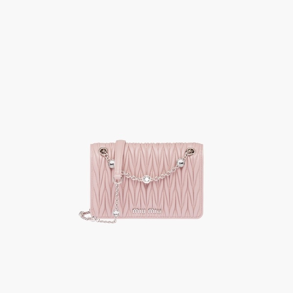Matelassé nappa leather mini-bag - 3