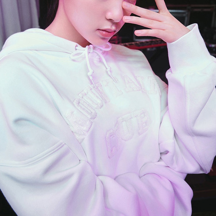 (WMNS) Converse Mountain Club Hoodie 'White' 10020808-A02 - 4