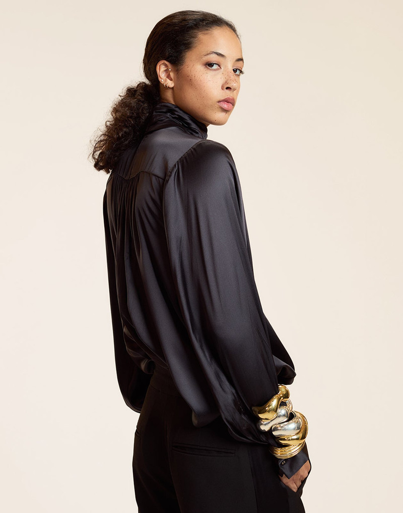CYNTHIA ROWLEY Monroe Silk Blouse outlook
