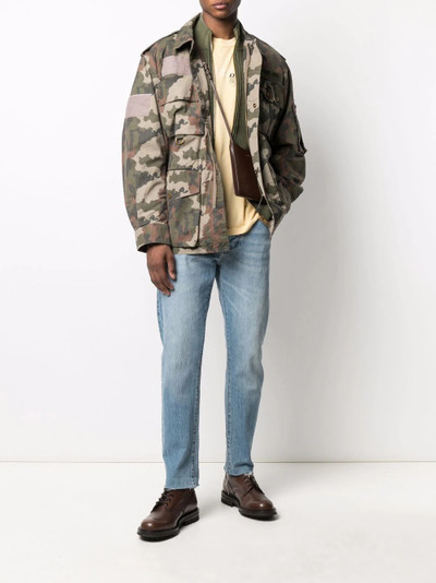 Diesel J-Loyd-CMF camouflage twill jacket outlook