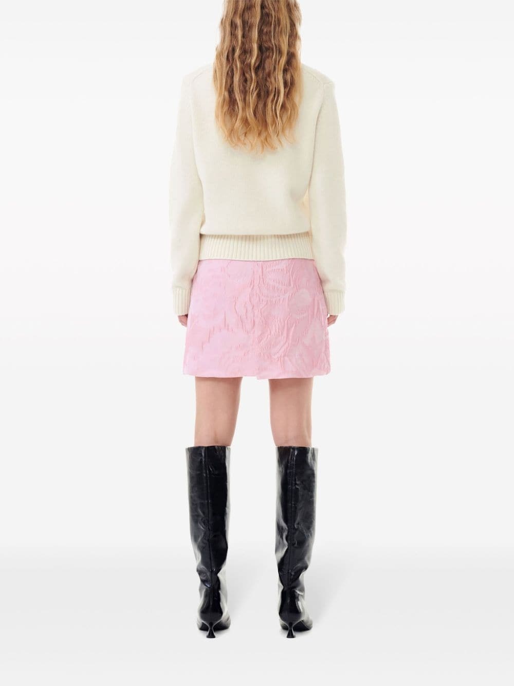 heart-intarsia jumper - 4