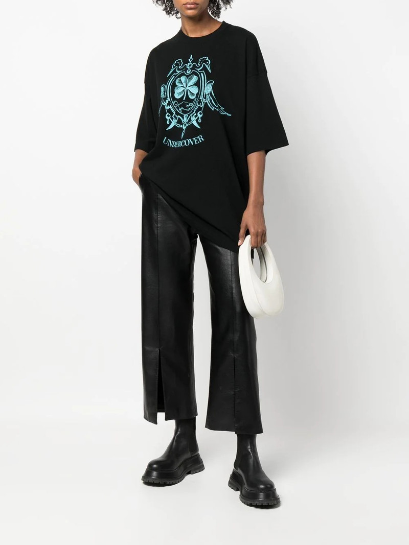 UNDERCOVER graphic print cotton T-shirt outlook