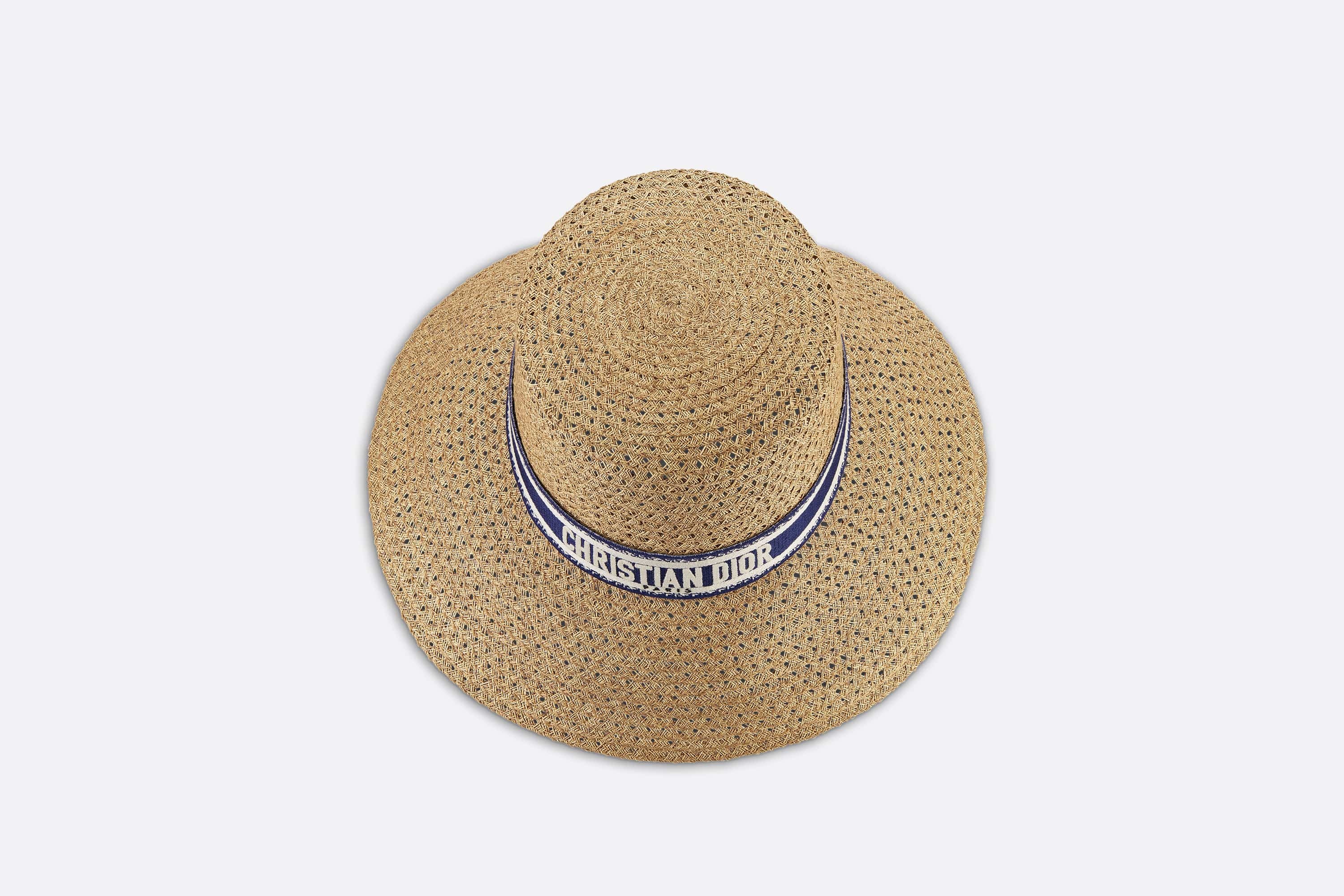直営店【DIOR】D-Bobby Large Brim ストローハット 直営店【DIOR】D-Bobby Large Brim ストローハット (Dior