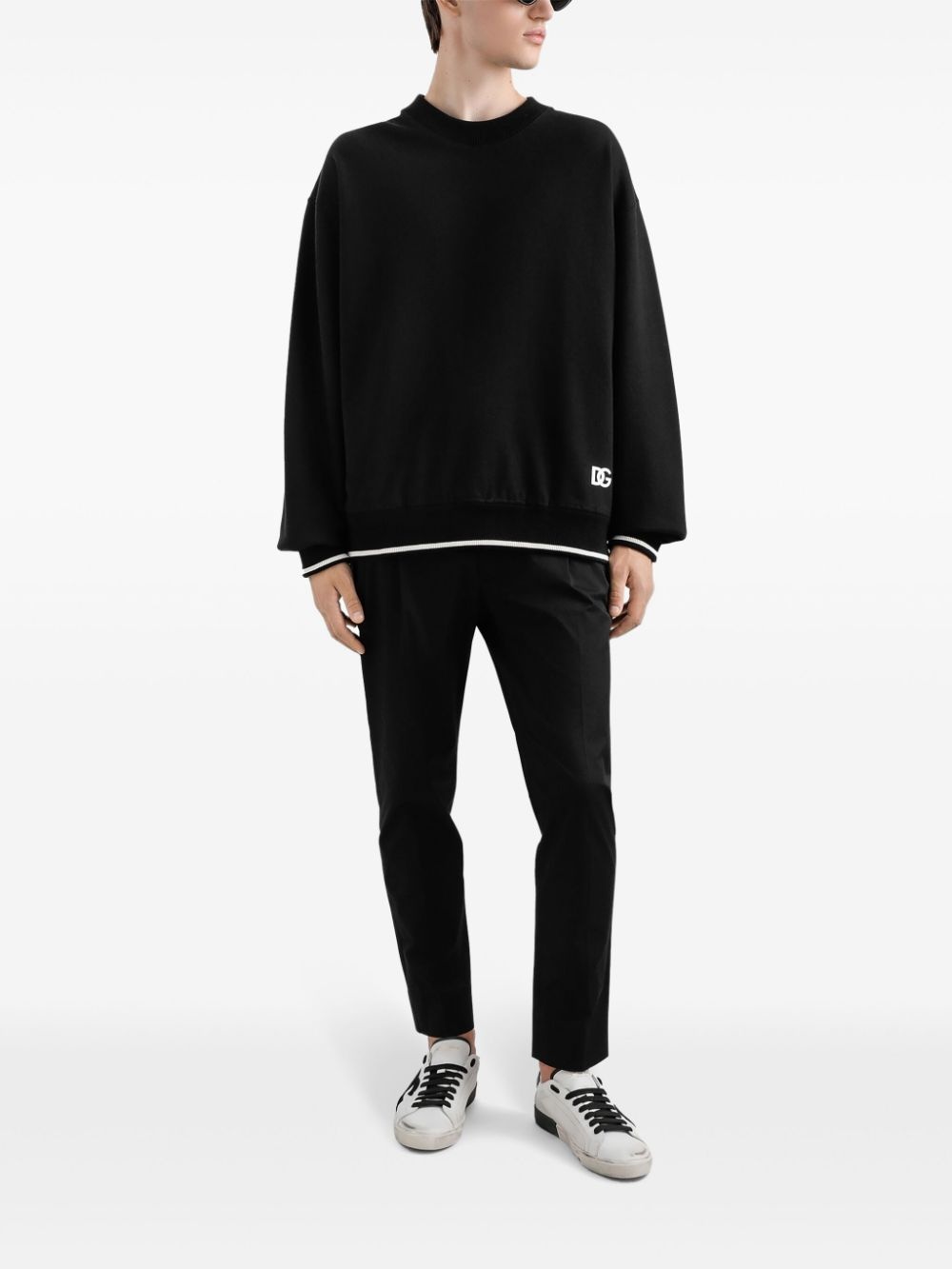 bandana-print sweatshirt - 2