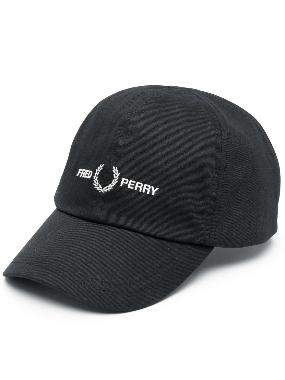 embroidered logo baseball cap - 1